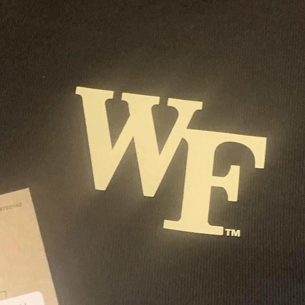 Wake Forest Demon Deacons Nike Black 1/4 Zip Pullover Jacket Men's Size Medium